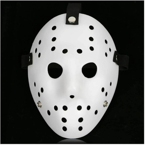 Maschera bianca halloween - maschera,