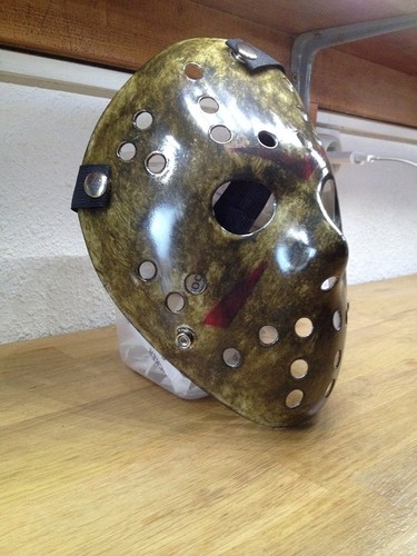 Maschera scura plastica - in, di