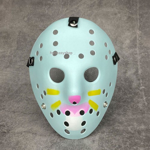 Maschera blu halloween freddy - maschera,