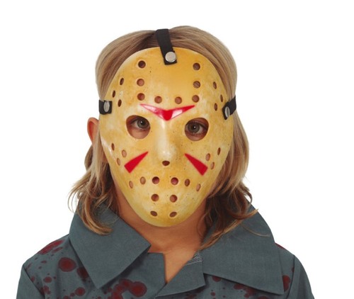 Maschera hockey horror bambini - maschera,