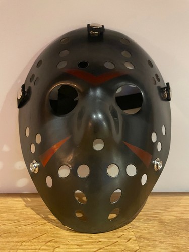 Maschera plastica nera - maschera,